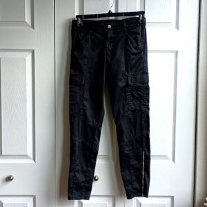 J Brand Black Cargo Pants